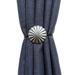 Mercer41 Gaeta Curtain Tieback, Metal in Gray | 2.45 H x 18 W x 0.25 D in | Wayfair 3F06B7F0E54F42BA8FC187B016863CA1