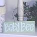 Harriet Bee Delucia Baby Bee Hanging Art Wood in Brown/Green/White | 6 H x 10 W x 1 D in | Wayfair 9FFBD48B95644D6BA6C67C24615FFAB7
