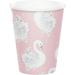 Creative Converting Swan Plastic Disposable Every Day Cup in Pink | Wayfair DTC343969CUP