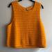 Anthropologie Tops | Anthropologie Knitted Tank Top | Color: Orange | Size: M