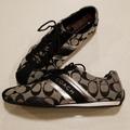 Coach Shoes | Coach "Jayme" Sneakers | Color: Black/Silver | Size: 91/2m