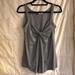 Athleta Tops | Athleta Twist Front Gray Tank Top | Color: Gray | Size: L