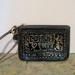 Coach Bags | Coach Poppy Graffiti Embossed Black Wristlet | Color: Black | Size: Os