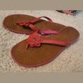 Coach Shoes | Coach Pink Lindy Sandals Size 9 | Color: Pink | Size: 9