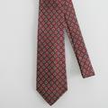 Burberry Accessories | Burberry Men's Silk Tie | Color: Gray/Red | Size: Os