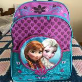 Disney Accessories | Disney Frozen Backpack | Color: Pink | Size: Osg
