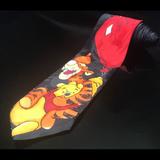 Disney Accessories | Disney Winnie The Pooh And Tigger Balloon Tie | Color: Black/Red | Size: Os