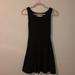 Brandy Melville Dresses | Black Brandy Melville Skater Dress | Color: Black | Size: S