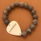 Anthropologie Jewelry | Nwot Unisex Electric Picks Moon Bracelet | Color: Gray/Green | Size: Os