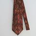 Burberry Accessories | Burberry Early/Vintage Men's Silk Tie | Color: Black/Gold/Red | Size: Os