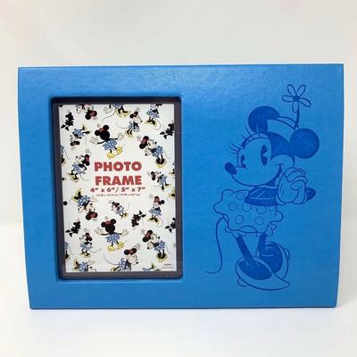 Disney Accents | Disney Parks Original Minnie Mouse Photo Frame New | Color: Blue | Size: 4 X 6 Or 5 X 7