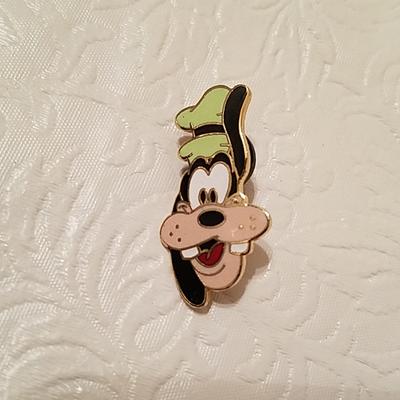 Disney Jewelry | Disney Parks Collector Pin Goofy Head | Color: Black/Green | Size: Os