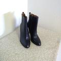 Coach Shoes | Coach Black Leather Ankle Boots | Color: Black | Size: 8b