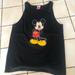 Disney Tops | Mickey Mouse Tank Top | Color: Black | Size: Xl