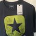 Converse Shirts | Converse Yellow And Grey Tee Shirt - Nwt- Medium | Color: Gray/Yellow | Size: M