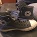 Converse Shoes | Grey Converse Chuck Taylor Ii Allstar Hightops | Color: Gray | Size: 10