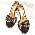 Coach Shoes | Coach Sloane Leather Heel Brown | Color: Brown | Size: 8.5