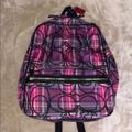 Coach Bags | Coach Plaid Backpack | Color: Pink/Purple | Size: Os