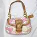 Coach Bags | Coach Poppy Pink Canvas Bag Purse Nwt | Color: Pink/Tan | Size: Os