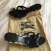 Burberry Shoes | Black Patent Leather Burberry Wedges | Color: Black | Size: 9