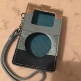 Coach Accessories | Coach Ipod Classic Case In All Blue | Color: Blue/Silver | Size: Os