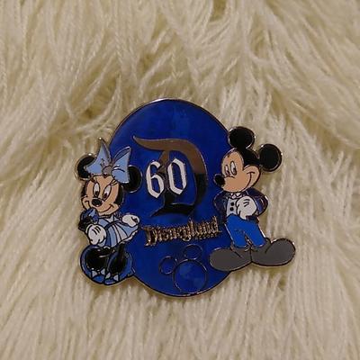 Disney Jewelry | Disney Diamond Celebration Collectors Pin | Color: Blue/Silver | Size: Os