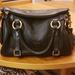 Dooney & Bourke Bags | Dooney & Bourke Black Leather Satchel | Color: Black | Size: Approx. 13"W X 8.5h X 6"D