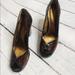 Coach Shoes | Coach Peep Toe Style Pumps | Color: Tan | Size: 7.5b