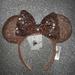 Disney Accessories | New Disney Parks Briar Rose Gold Minnie Mouse Ears | Color: Gold | Size: Os