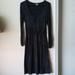 Athleta Dresses | Athleta Long Sleeve Dress | Color: Black/Gray | Size: S