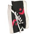 Converse Shoes | Converse High Tops Grey, Purple, Pink Us 7.5 | Color: Gray/Pink | Size: 7.5