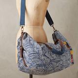 Anthropologie Bags | Anthropologie Jasper & Jeera Teresa Weekender Bag | Color: Blue/Orange | Size: 16” X 12” X 13”
