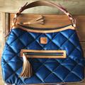 Dooney & Bourke Bags | Dooney & Bourke Quilted Handbag | Color: Blue | Size: Os