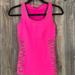 Athleta Tops | Athleta Pink Xs Racer Back Womens Workout Tank Top | Color: Pink | Size: Xs