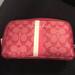 Coach Bags | Coach Makeup Bag | Color: Pink/White | Size: Os