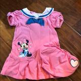 Disney Dresses | Disney Minnie Classic Sailor Dress 18-24 Months | Color: Pink | Size: 18-24mb