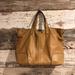 Coach Bags | Coach Leather Tote | Color: Tan | Size: 17 L X 10 3/4 H X 6 W (11 In Strap Drop)