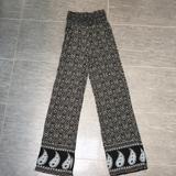 American Eagle Outfitters Pants & Jumpsuits | High Waisted Pattern Cotton Pants | Color: Black/White | Size: Xs