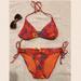 American Eagle Outfitters Swim | American Eagle | 2 Piece Bikini | Color: Blue/Orange | Size: S