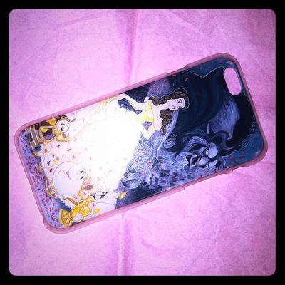 Disney Accessories | Beauty & Beast Iphone 6s Case | Color: Gray/Yellow | Size: Iphone 6s