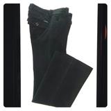 Anthropologie Pants & Jumpsuits | Anthropologie Sanctuary Boot Cut Cotton Pants Nwt | Color: Black | Size: 0