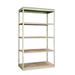 Hallowell Rivetwell Single Rivet Boltless 5 Shelf Shelving Unit Starter Wire/Metal in White | 84 H x 36 W x 12 D in | Wayfair SRS361284-5SP