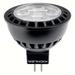 Kichler 600 Lumen ANSI MR16 60 Degree Metal in Black | 1.75 H x 2 W x 2 D in | Wayfair 18148