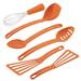 Rachael Ray Kitchen Utensils & Cooking Tools Set, 6-Piece Nylon in Orange | Wayfair 55737
