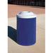 Wausau Tile Inc Steel 41 Gallon Trash Can Stainless Steel in Black | 38 H x 25 W x 25 D in | Wayfair MF3021-126?