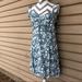 Free People Dresses | Free People Blue Floral Dress Size 6 Nwt | Color: Blue | Size: 6