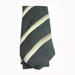 Louis Vuitton Accessories | Louis Vuitton Black Lv Diagonal Strip Tie Telm7 | Color: Green | Size: 59"L X 3.5"W X 59"H