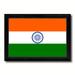 Spot Color Art India Country Flag Framed Print on Canvas in Green | 27 H x 39 W x 1 D in | Wayfair 6578BG2739