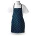 East Urban Home Abstract Petals Apron in Blue | 26 W in | Wayfair 231E30D27CBE4A959D42B5F74F80662C