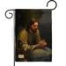 Breeze Decor The Intercession Inspirational Faith & Religious Impressions Decorative 2-Sided 18.5 x 13 in. Garden Flag in Black | Wayfair